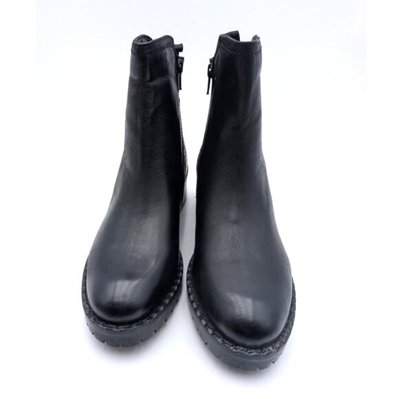 Vintage Foundry Co. Alara Ankle Boot Round Toe Women's Black Size US8 EU38.5 - Picture 2 of 9